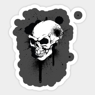 SKULL BLOTCH Sticker